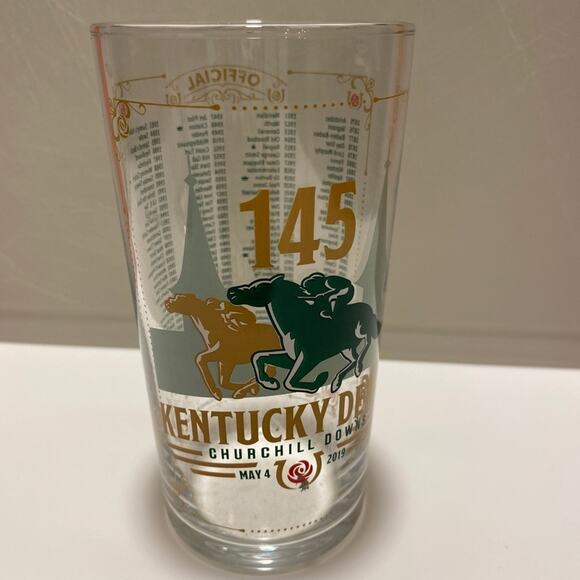 Official Kentucky Derby 145 12oz. Mint Julep Glass - Picture 1 of 4
